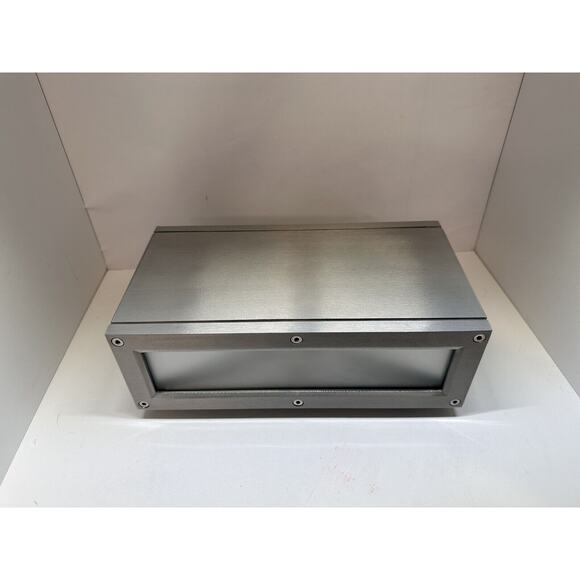 WAC Rubix Energy Star LED Rectangular Wall Light, Brushed Aluminum - WS-W2509-AL - Picture 4 of 5